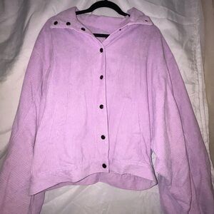 Purple Corduroy Jacket NWT